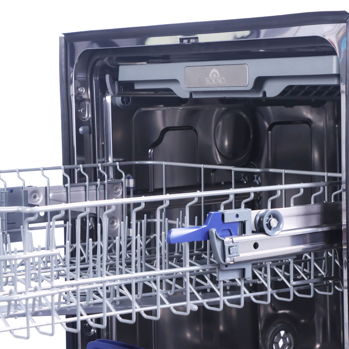 Espresso Lucente 24" Built-in Tall Tub Dishwasher, 49 dBA, Delay Start, Third Rack, 14 Place Settings, ENERGY STAR, Black