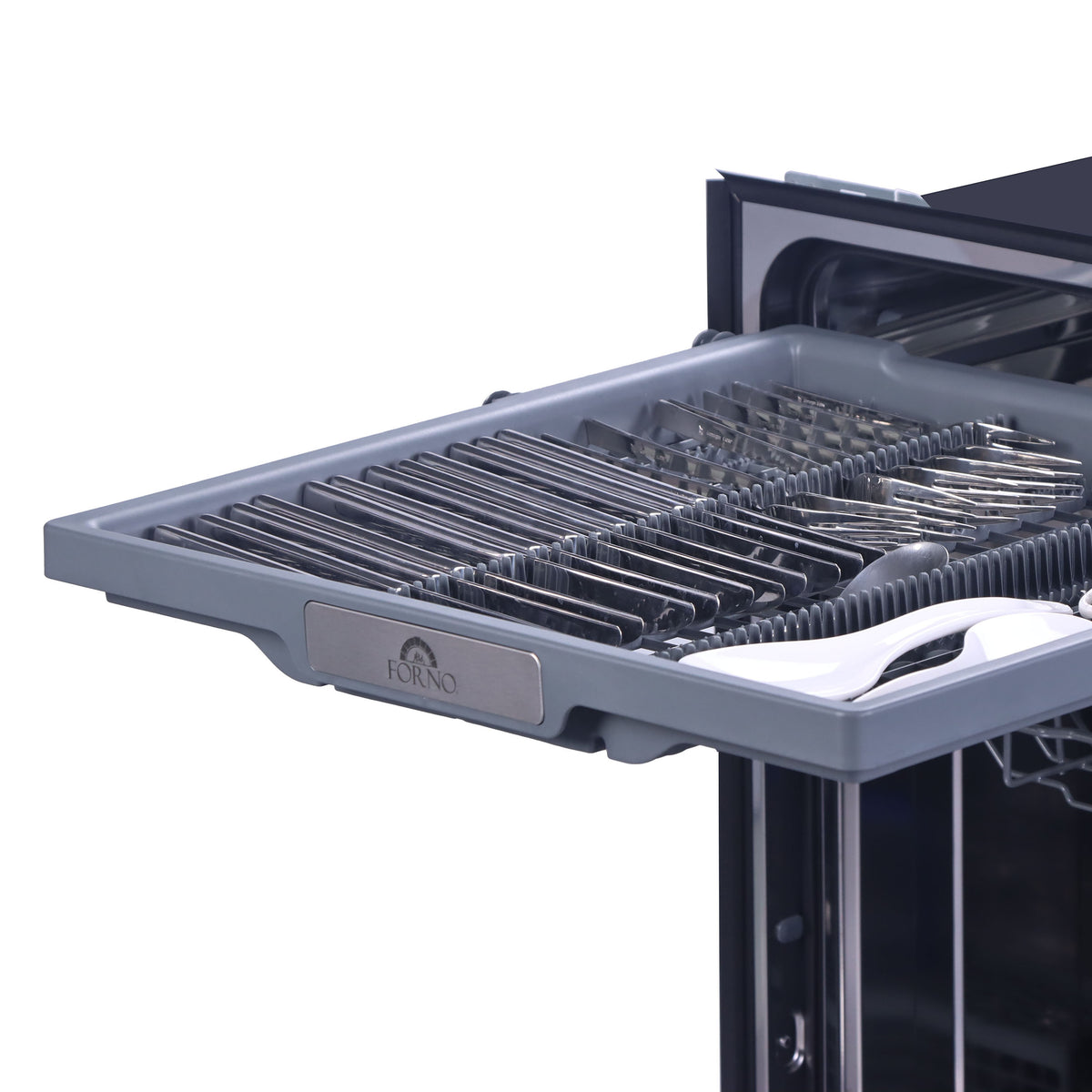 Espresso Lucente 24" Built-in Tall Tub Dishwasher, 49 dBA, Delay Start, Third Rack, 14 Place Settings, ENERGY STAR, Black