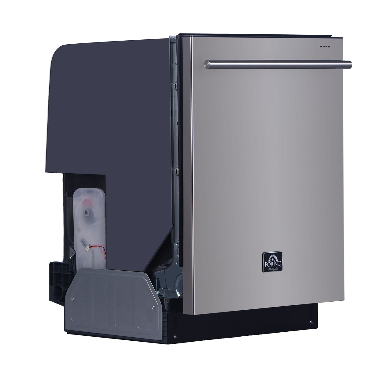 Lucente 24" Built-in Tall Tub Dishwasher, 49 dBA, Fingerprint-Resistant, Delay Start, Third Rack, 14 Place Settings, ENERGY STAR, Stainless Steel