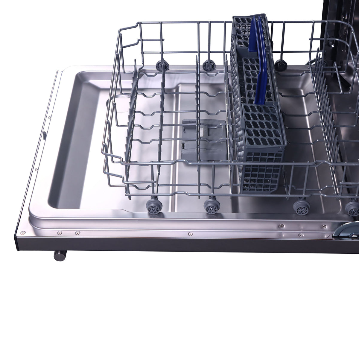 Lucente 24" Built-in Tall Tub Dishwasher, 49 dBA, Fingerprint-Resistant, Delay Start, Third Rack, 14 Place Settings, ENERGY STAR, Stainless Steel