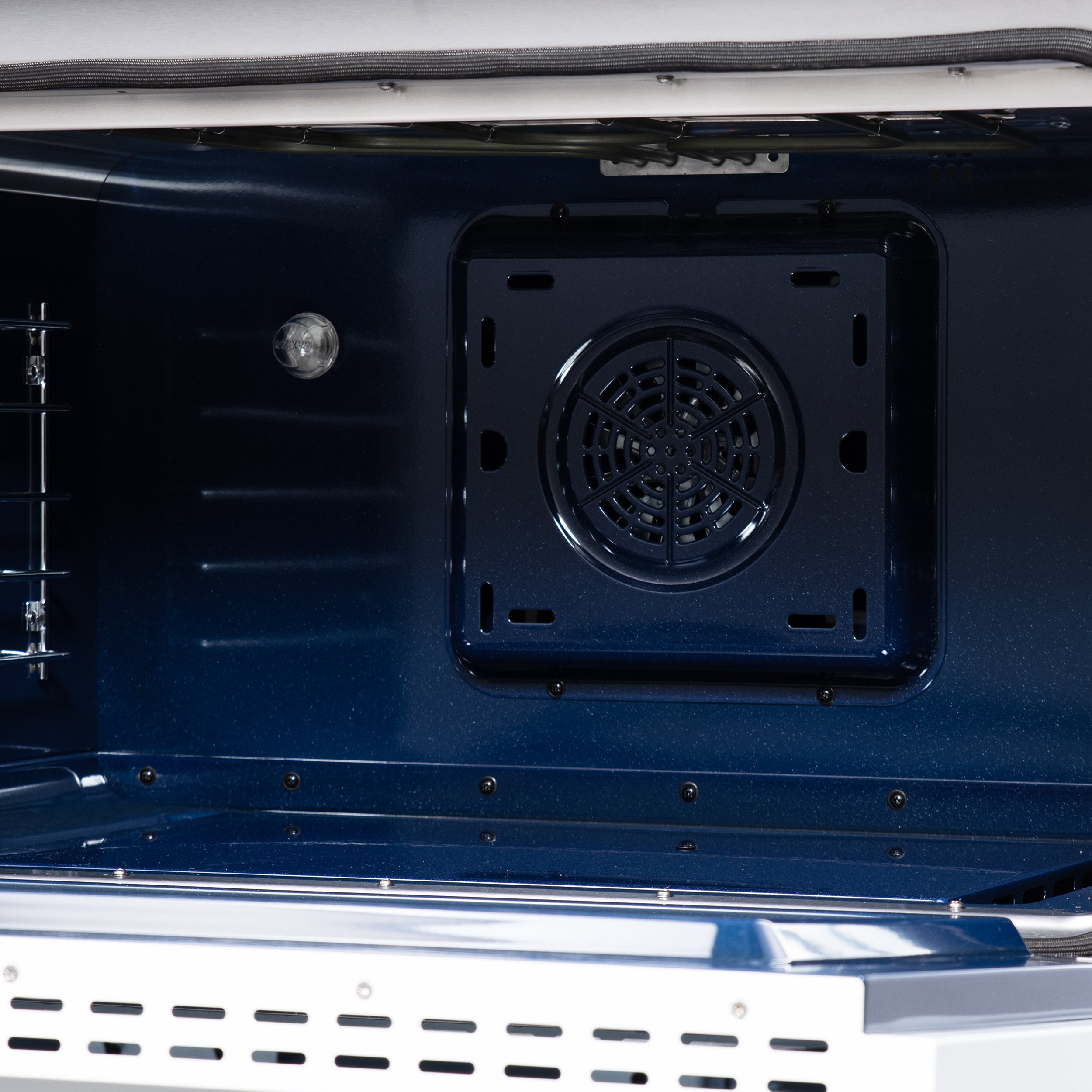 Forno Massimo 36 in. 5.36 cu. ft. 6-Burner White Dual Fuel Range with Antique Brass Accents | FFSGS6125-36WHT