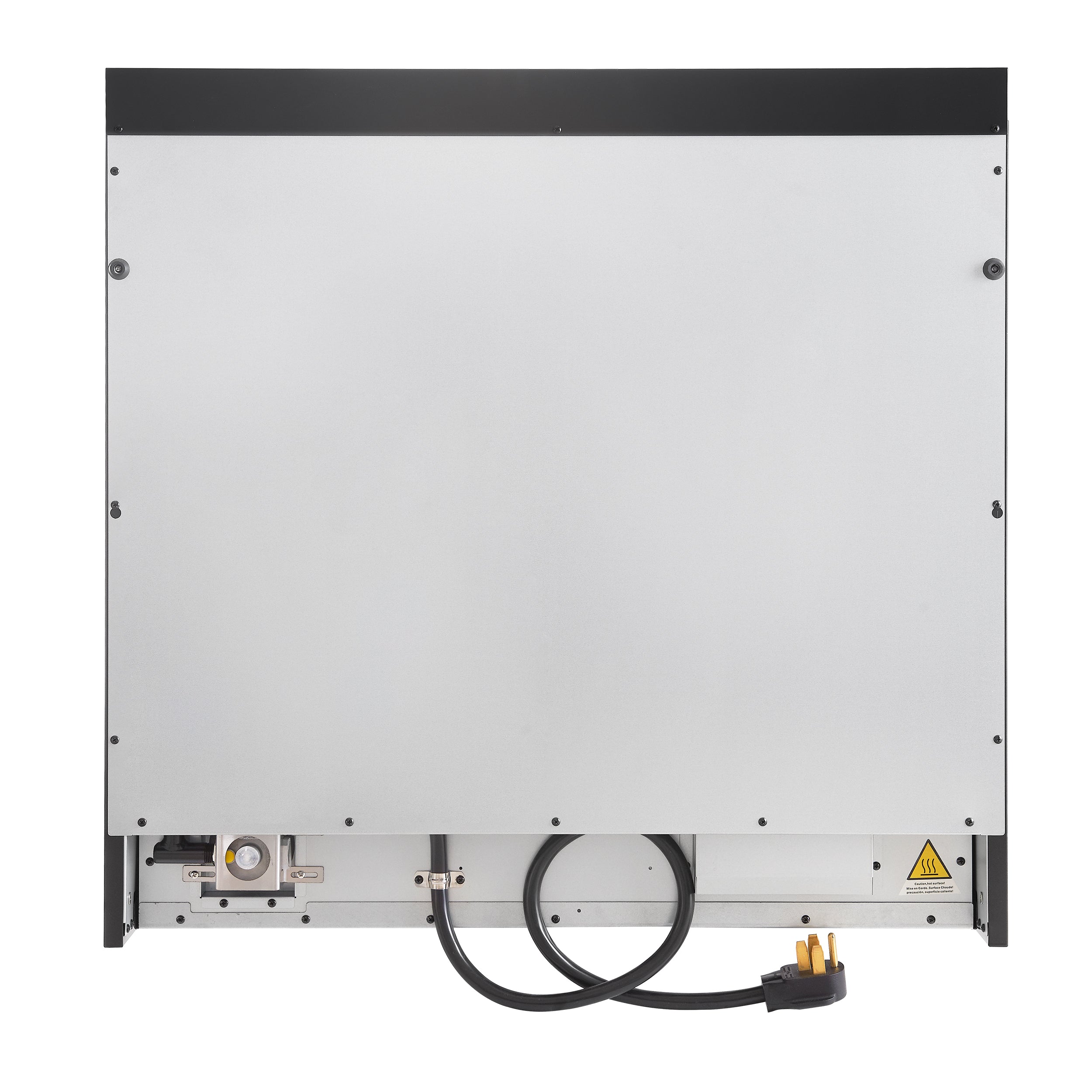 Forno Antico 36 in. 4.5 cu. ft. 6-Burner Black Dual Fuel Range with Antique Brass Accents | FFSGS6113-36BLK