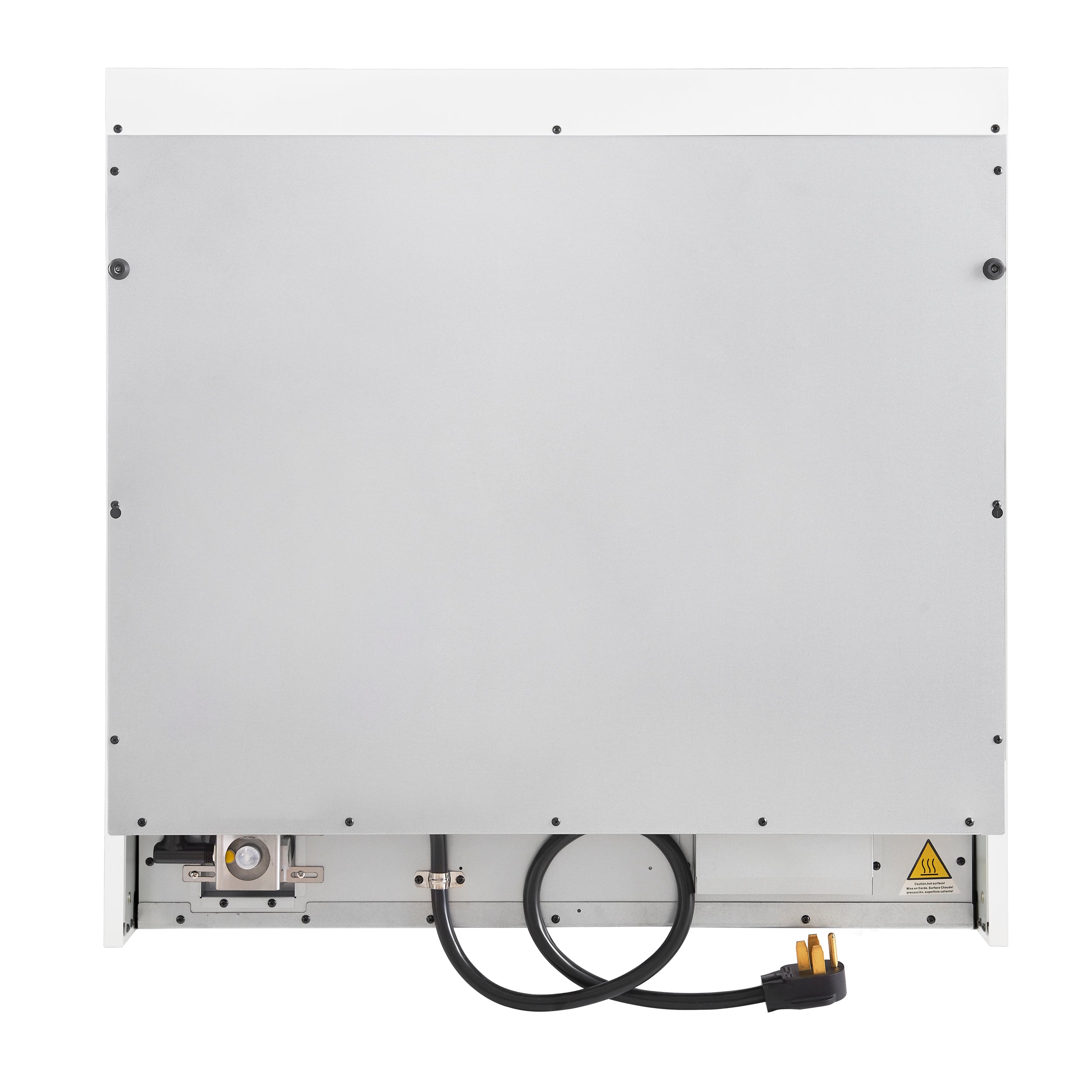 Forno Antico 36 in. 4.5 cu. ft. 6-Burner White Dual Fuel Range with Antique Brass Accents | FFSGS6113-36WHT