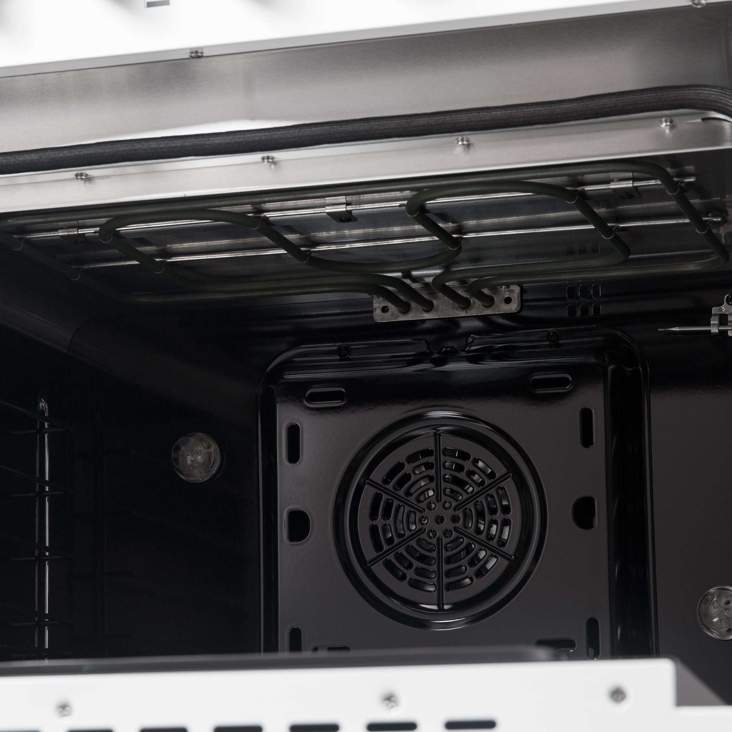 Forno Galiano 48 in. 6.58 cu. ft. 8-Burner White Dual Fuel Range with Antique Brass Accents | FFSGS6156-48