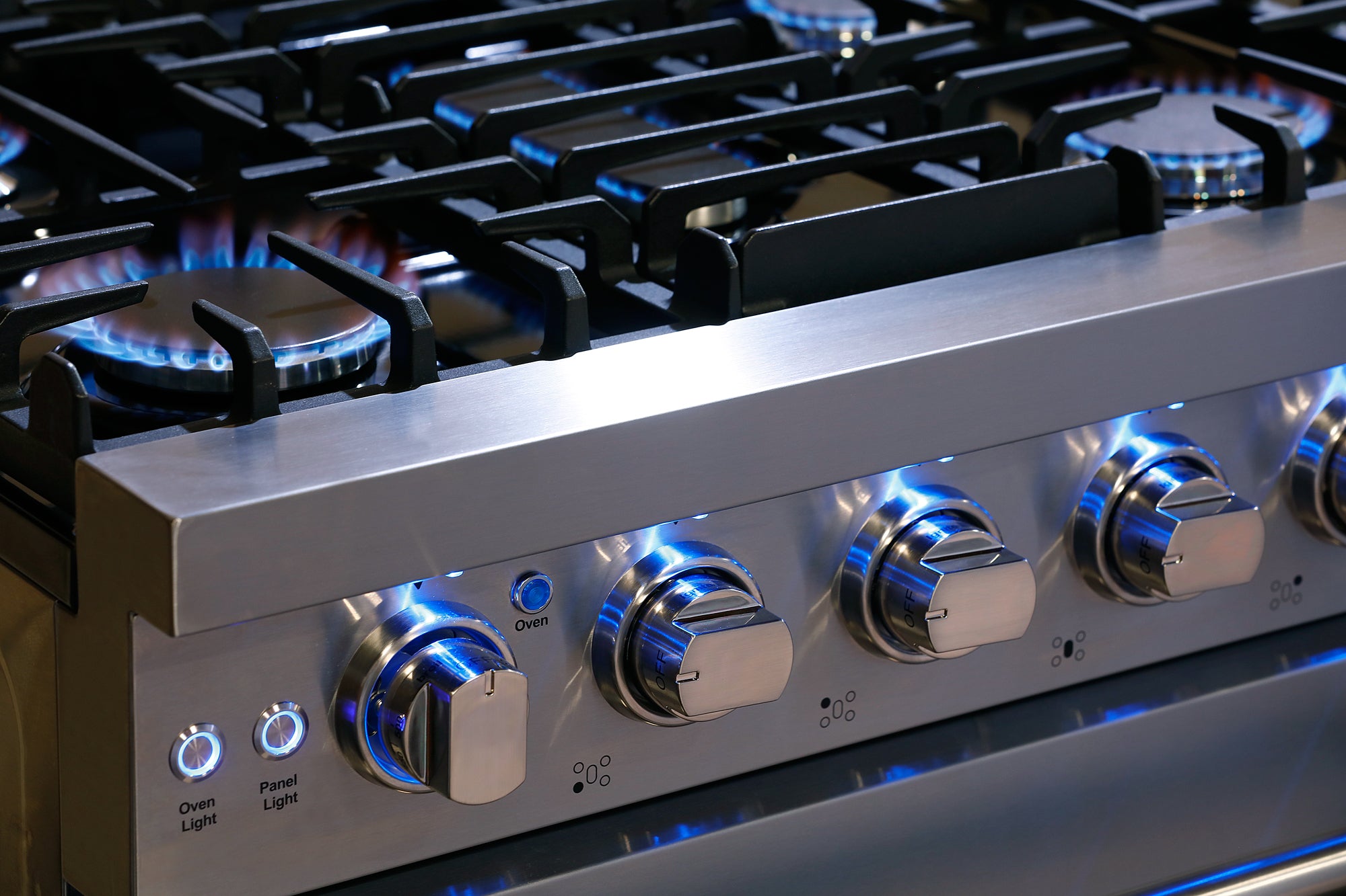 Cosmo Haven 30 in. 4.5 cu. ft. 5-Burner Stainless Steel Gas Range with and Storage Drawer | COS-EPGR304