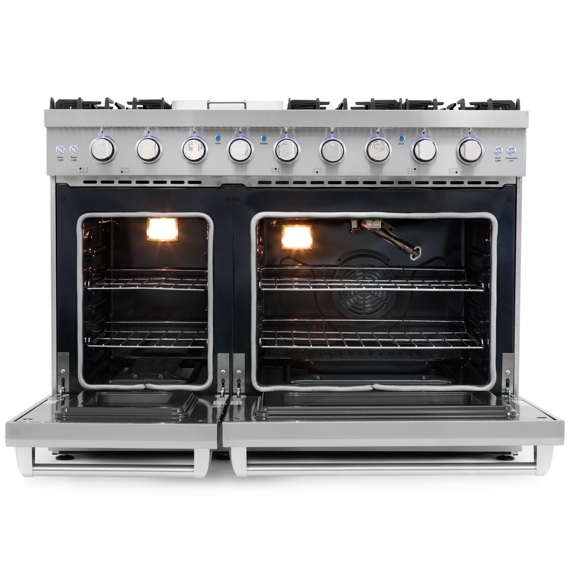 Cosmo Package - 48 in. Gas Range, Dishwasher and Refrigerator | COS-3PKG-103