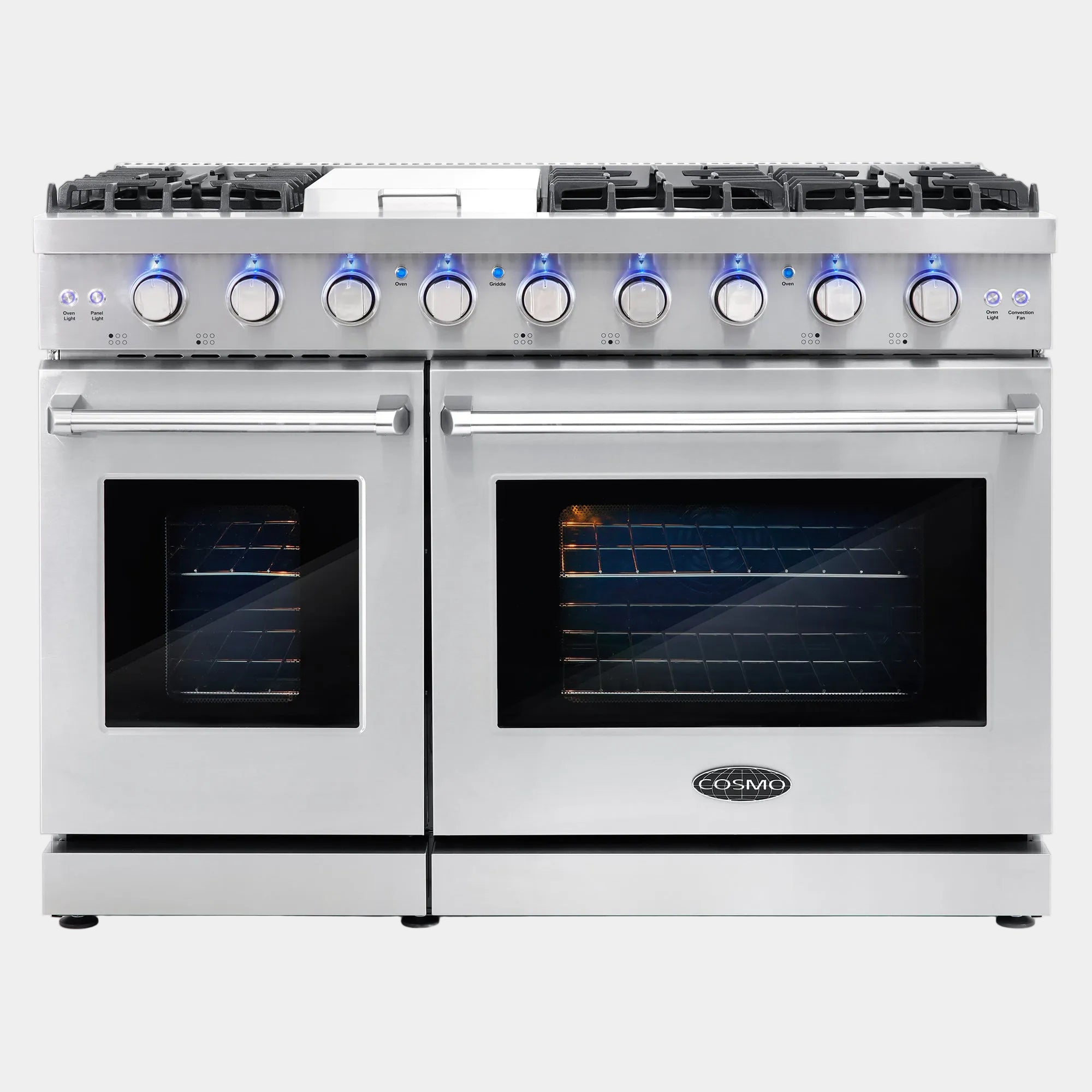 Cosmo Package - 48 in. Gas Range, Dishwasher and Refrigerator | COS-3PKG-103