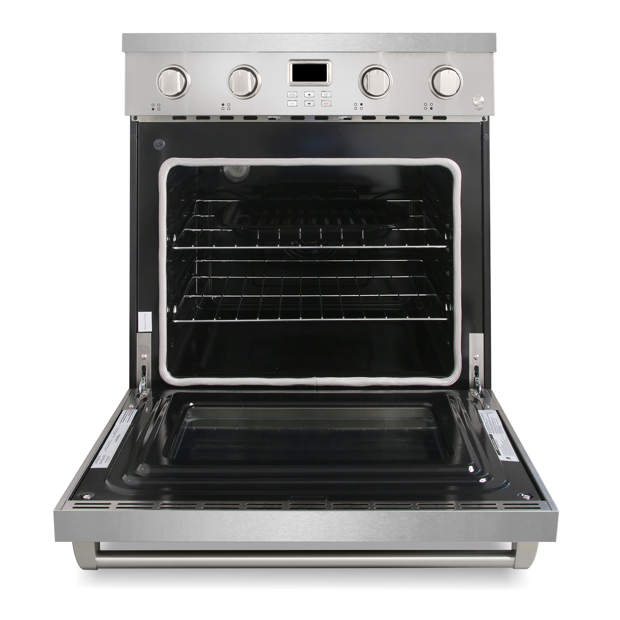 Cosmo Haven 30 in. 4.8 cu. ft. Stainless Steel Electric Range with 4 Burners | COS-ERC304KBD
