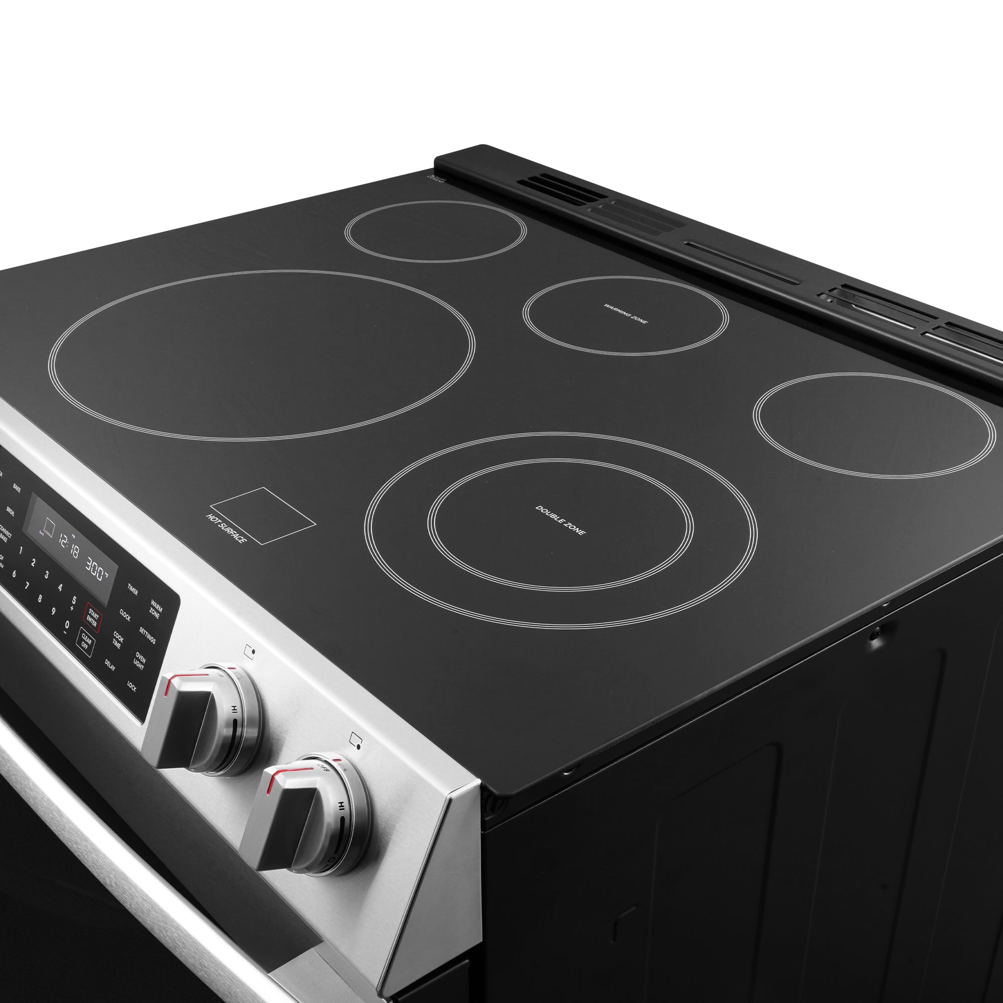 Cosmo Haven 30 in. 6.3 cu. ft. Stainless Steel Electric Range with Self-Clean, Air Fry and Storage Drawer | COS-ERC305WKTD