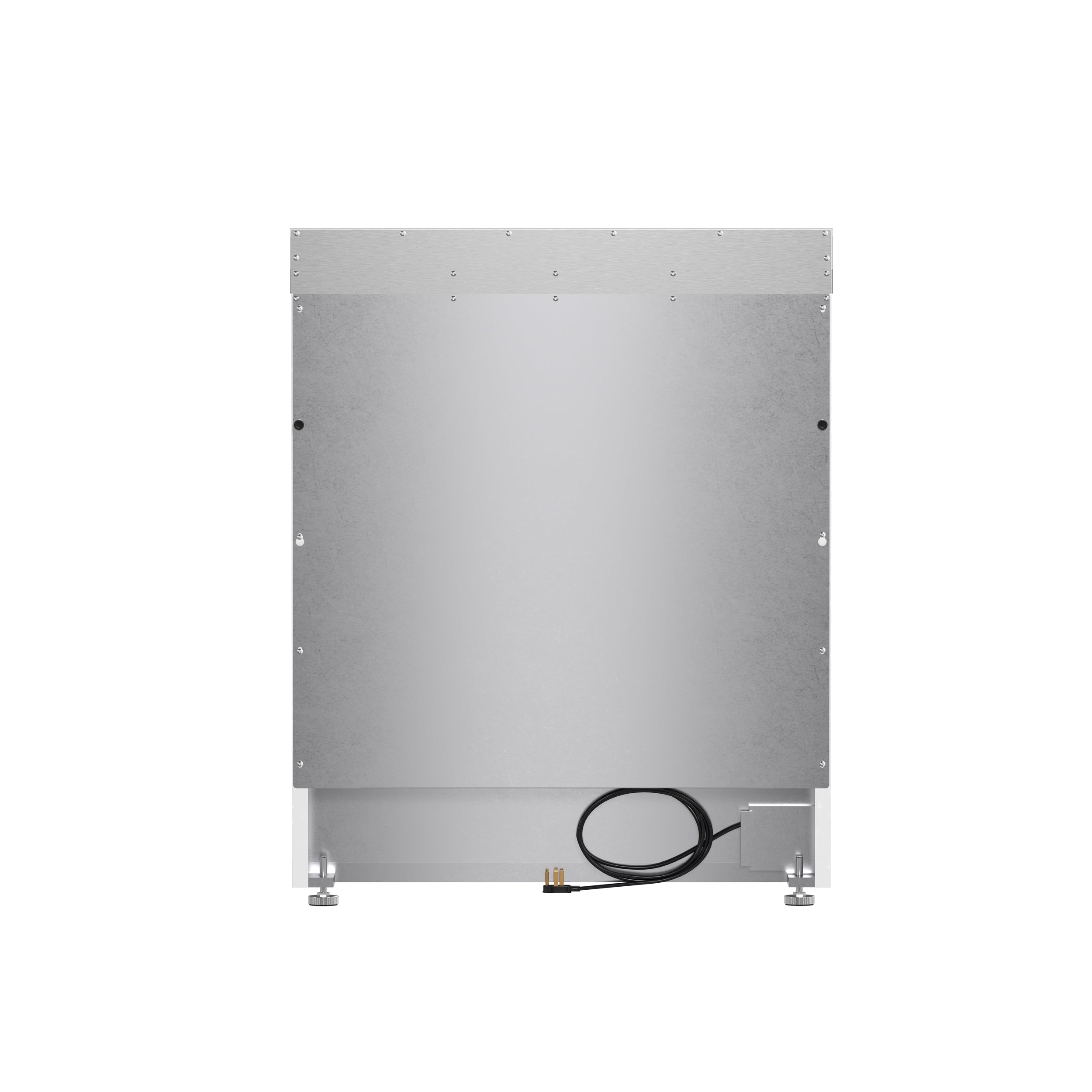 Forno Paolo 30 in. 4.38 cu. ft. White Electric Range with Antique Brass Accents | FFSEL6011-30WHT