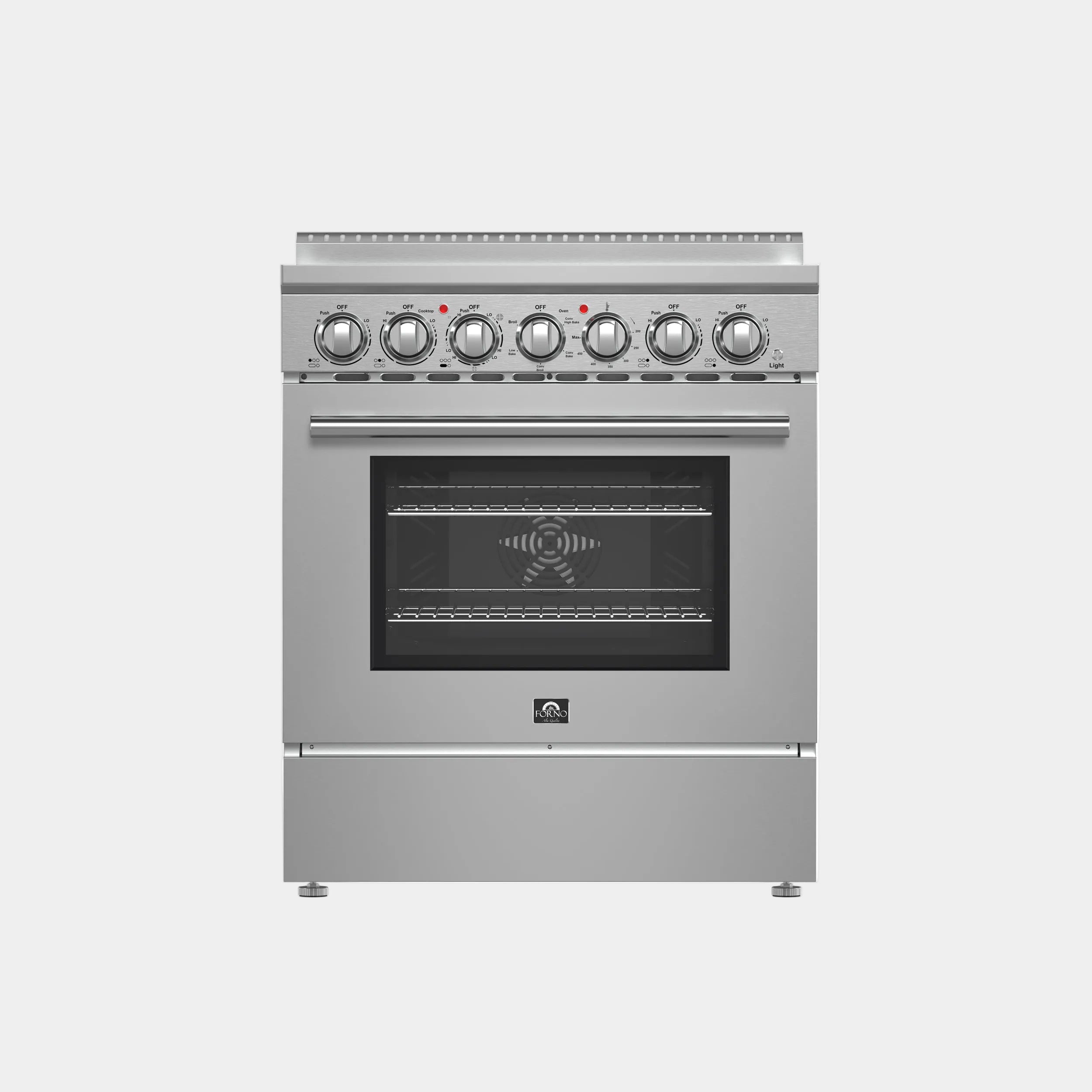 Forno Paolo 30 in. 4.38 cu. ft. Stainless Steel Electric Range | FFSEL6011-30