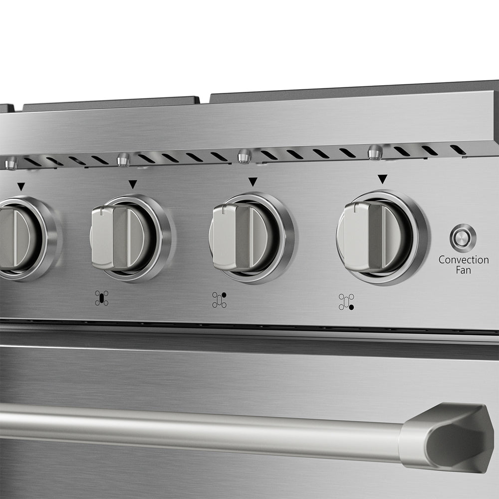 Empava Pro-Style 30 in. 4.5 cu. Ft. 5-Burner Stainless Steel Gas Range | EMPV-30GR10