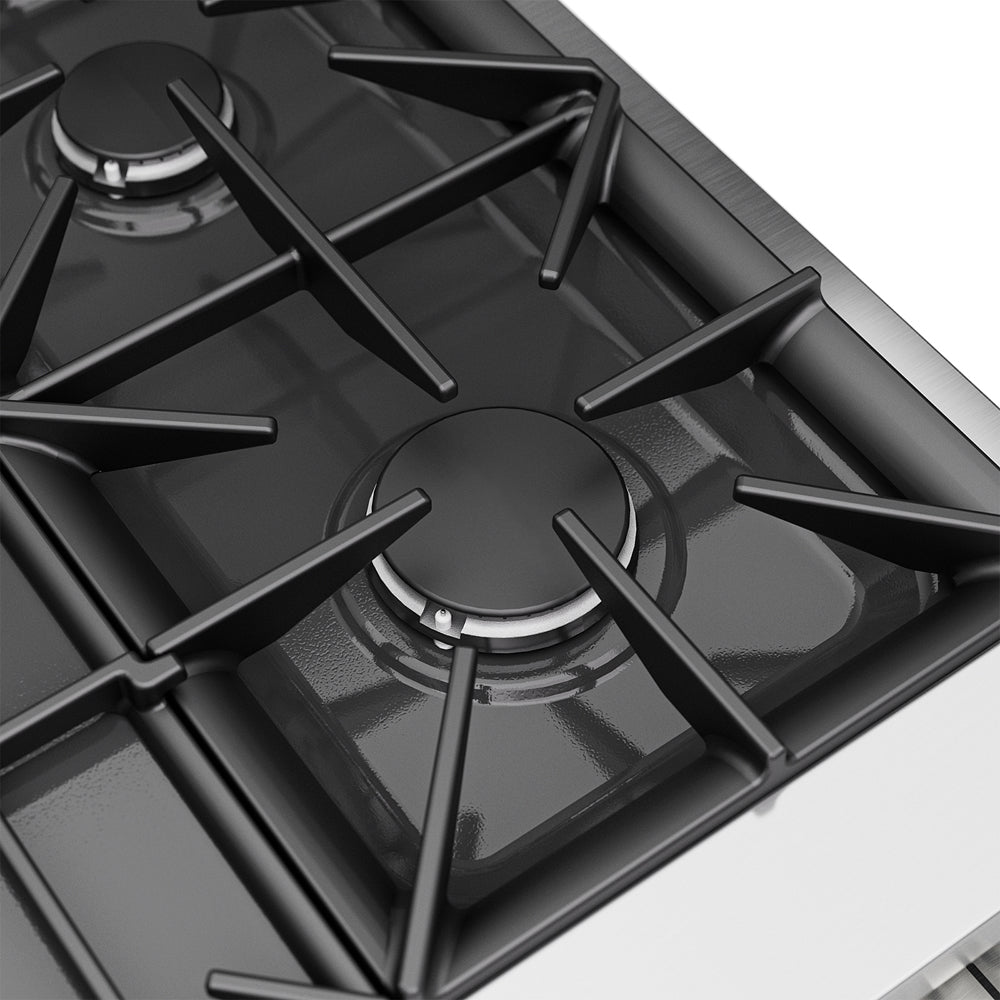 Empava Pro-Style 30 In. 4.2 cu. Ft. 4-burner Stainless Steel Gas Range | EMPV-30GR07