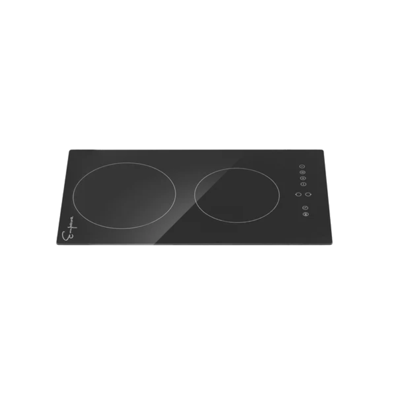 Empava 12 in. 2-Burner Black Electric Cooktop | EMPV-12REC10