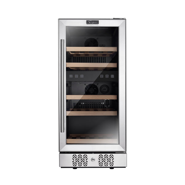Empava 15 in. 29 Bottle Dual Zone Wine Cooler | EMPV-WC02D