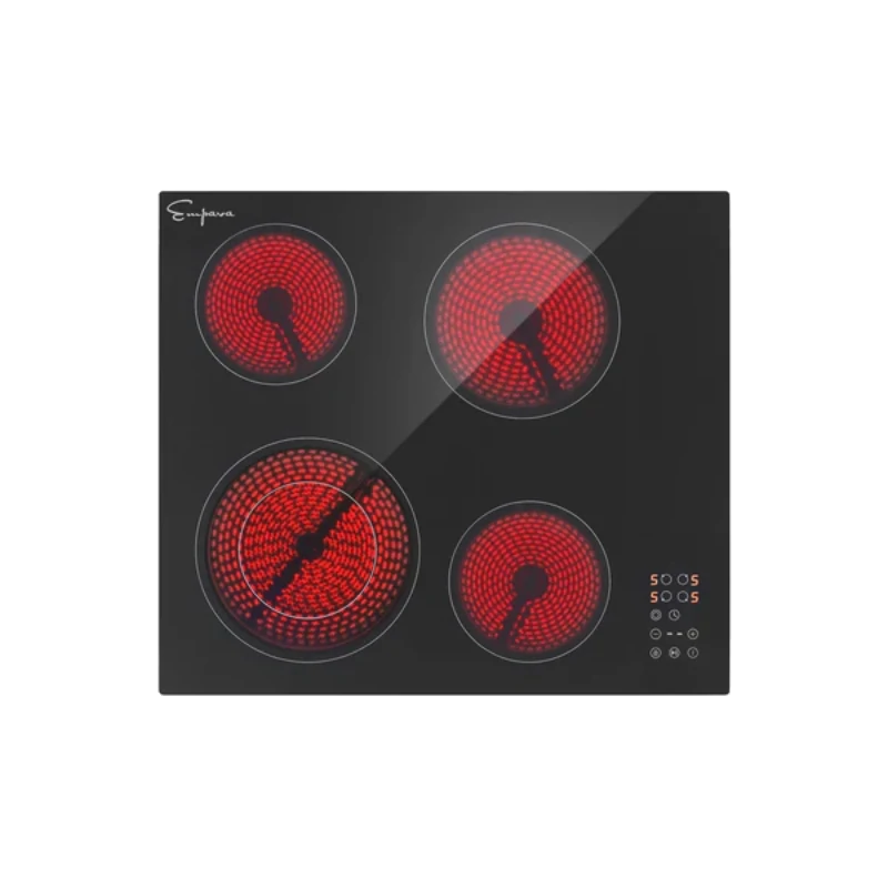 Empava 24 in. 4-Burner Black Electric Cooktop | EMPV-24REC11
