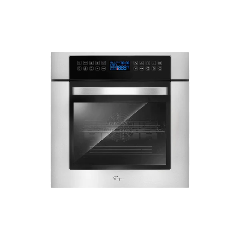 Empava 24 In. Stainless Steel Electric Single Wall Oven 2.3 cu. Ft. | EMPV-24WOC02