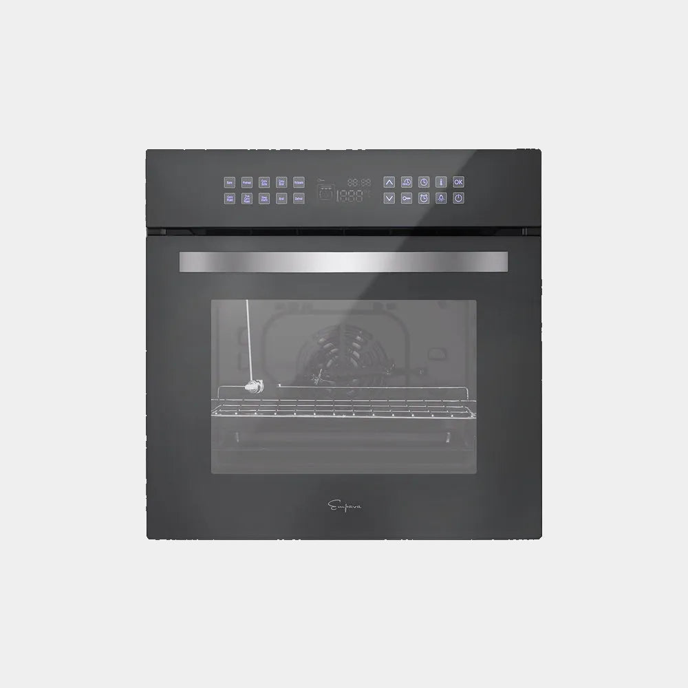 Empava 24 In. 2.3 cu. Ft. Silver Glass Electric Single Wall Oven | EMPV-24WOC17