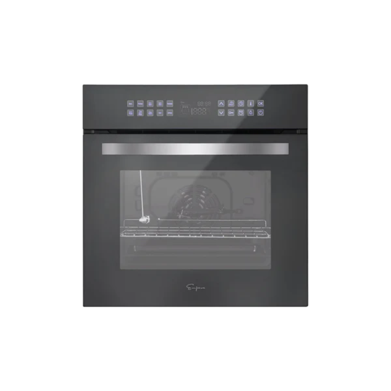 Empava 24 In. Silver Glass Electric Single Wall Oven 2.3 cu. Ft. | EMPV-24WOC17
