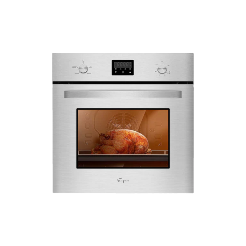 Empava 24 In. Stainless Steel Propane Gas Single Wall Oven 2.3 cu. Ft. | EMPV-24WO11L
