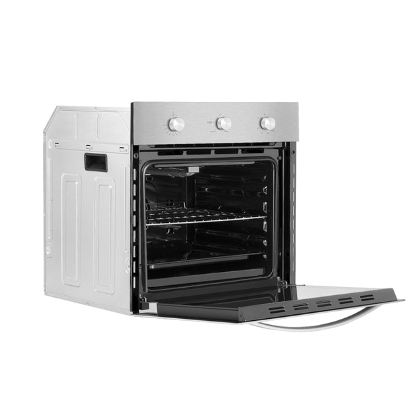 Empava 24 In. 2.3 cu. Ft. Stainless Steel Self-Cleaning Natural Gas Single Wall Oven | EMPV-24WO08
