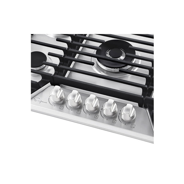 Empava 30 in. 5-Burner Built-In Stainless Steel Gas Cooktop | EMPV-30GC37
