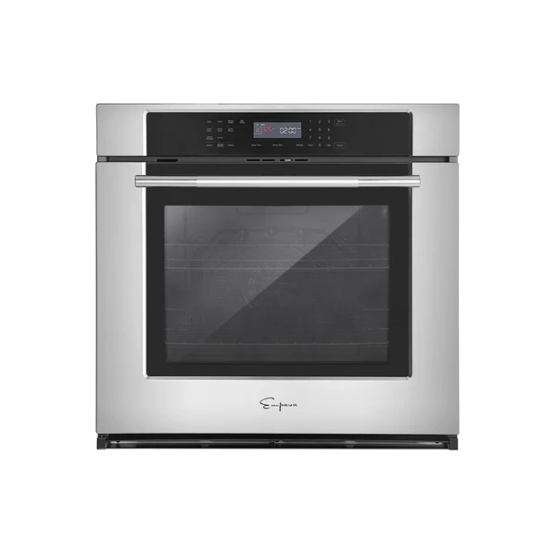 Empava 30 In. Stainless Steel Electric Single Wall Oven With Air Fry 5 cu. Ft. | EMPV-30WO04
