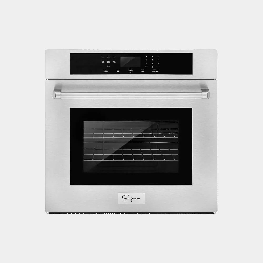 Empava 30 In. 5 cu. Ft. Stainless Steel Self-Cleaning Electric Single Wall Oven | EMPV-30WO03