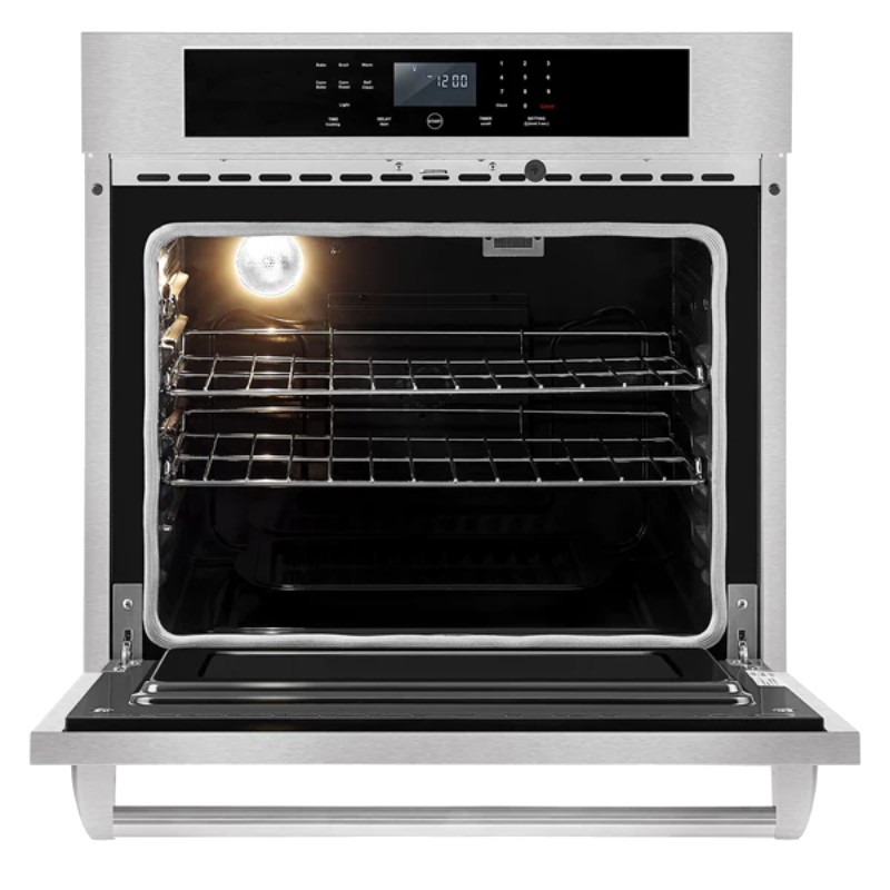 Empava 30 In. 5 cu. Ft. Stainless Steel Self-Cleaning Electric Single Wall Oven | EMPV-30WO03