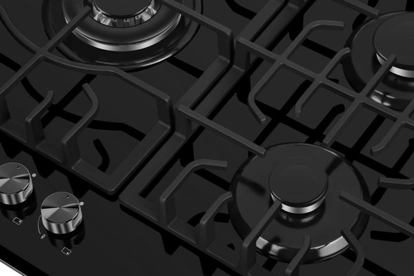 Empava 36 in. 5-Burner Built-In Black Gas Cooktop | EMPV-36GC27