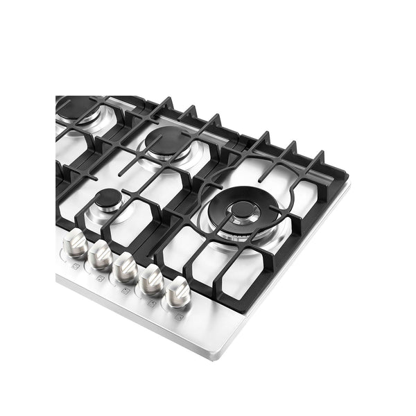 Empava 30 in. 5-Burner Built-In Stainless Steel Gas Cooktop | EMPV-30GC38
