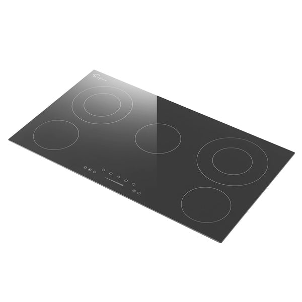 Empava 36 in. 5-Burner Black Electric Cooktop | EMPV-36REC14