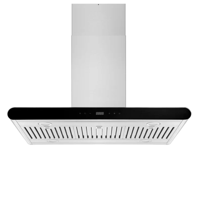 Empava 36 In. 400 CFM Stainless Steel Island Mount Range Hood | EMPV-36RH10