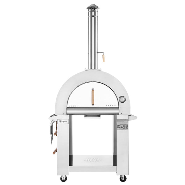 Empava Stainless Steel Wood Fired Pizza Oven | EMPV-PG01