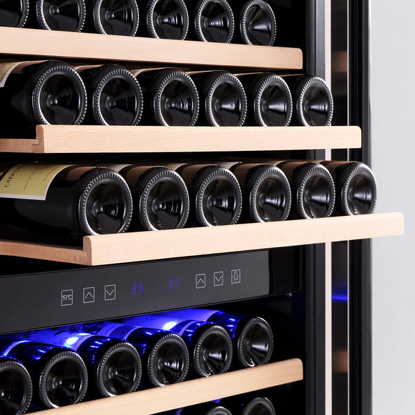 Empava 24 in. 160 Bottle Dual Zone Wine Cooler | EMPV-WC08D