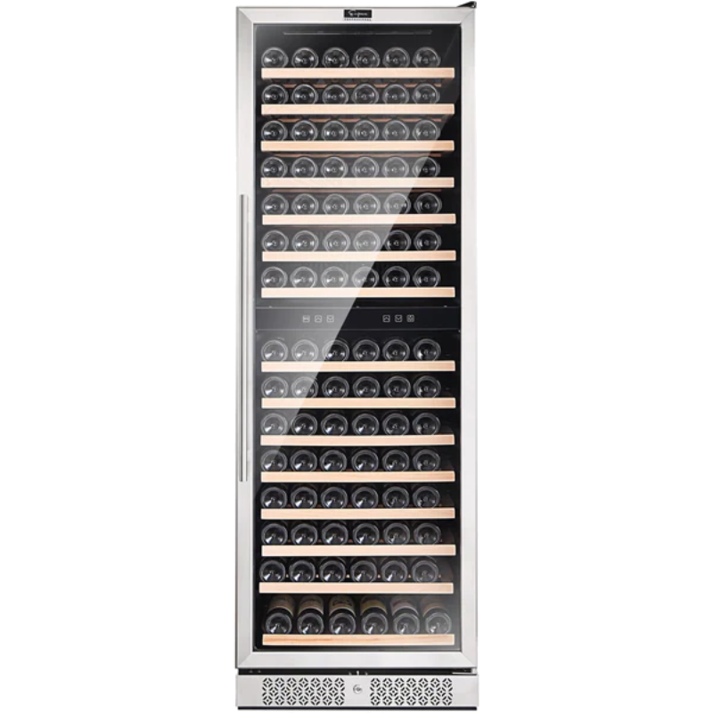 Empava 24 in. 160 Bottle Dual Zone Wine Cooler | EMPV-WC08D