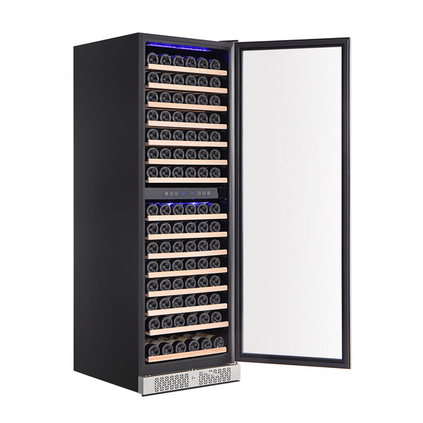 Empava 24 in. 160 Bottle Dual Zone Wine Cooler | EMPV-WC08D