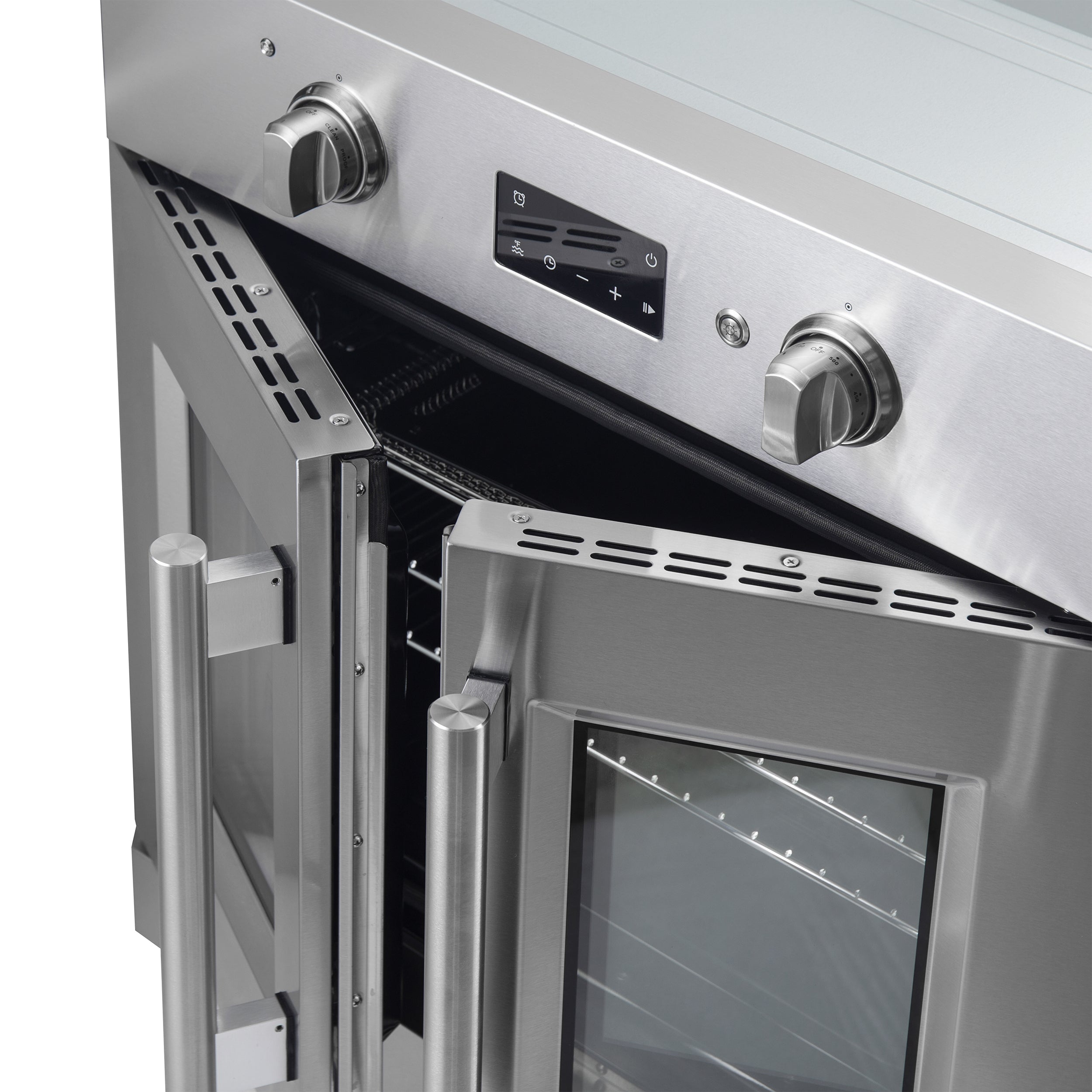 Forno Asti 30 in. 3.58 cu.ft. Stainless Steel Self-Cleaning Electric Wall Oven with Air Fry and Sous Vide | FBOEL1333-30