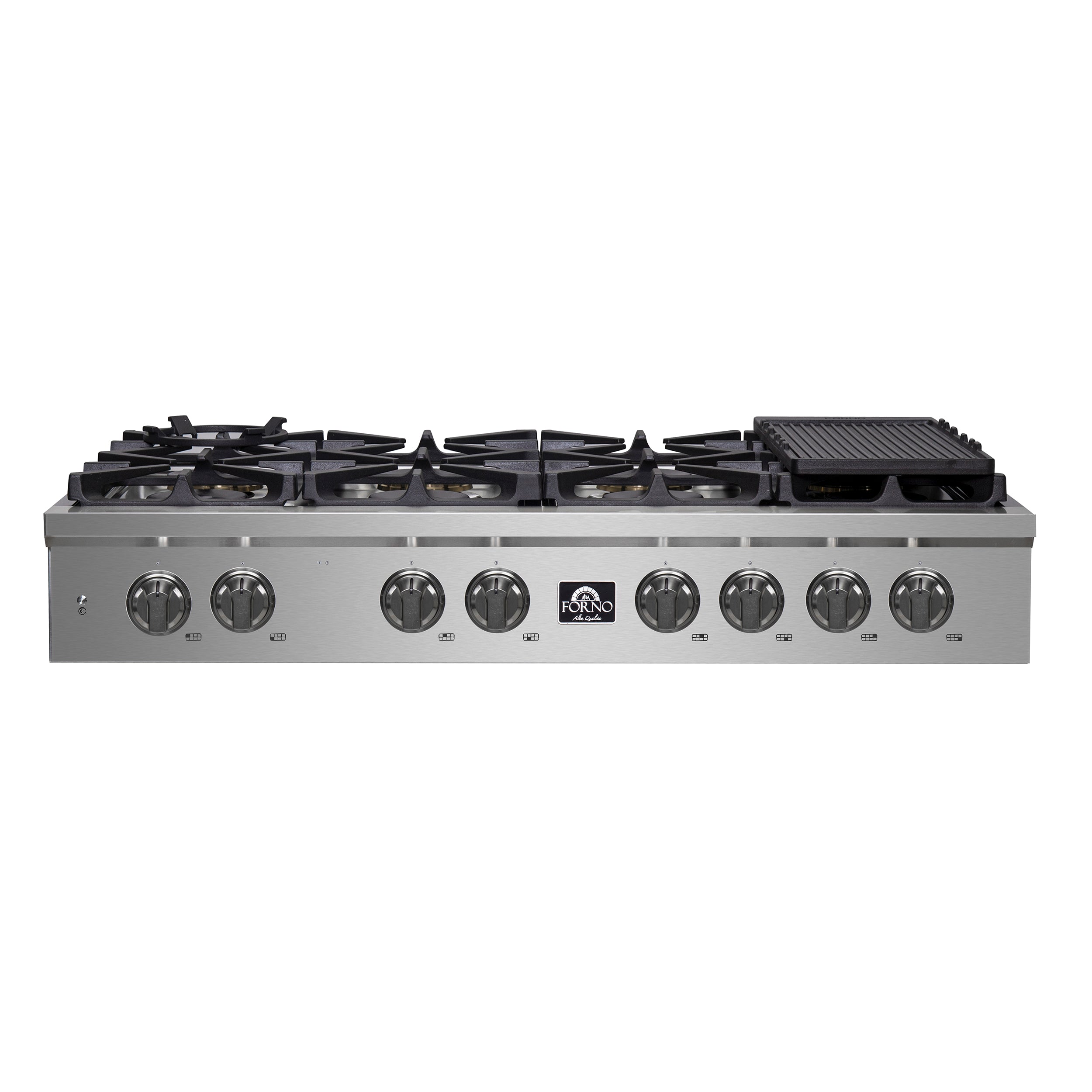 Forno Spezia 48 in. Stainless Steel Gas Rangetop with 8 Burners | FCTGS5751-48