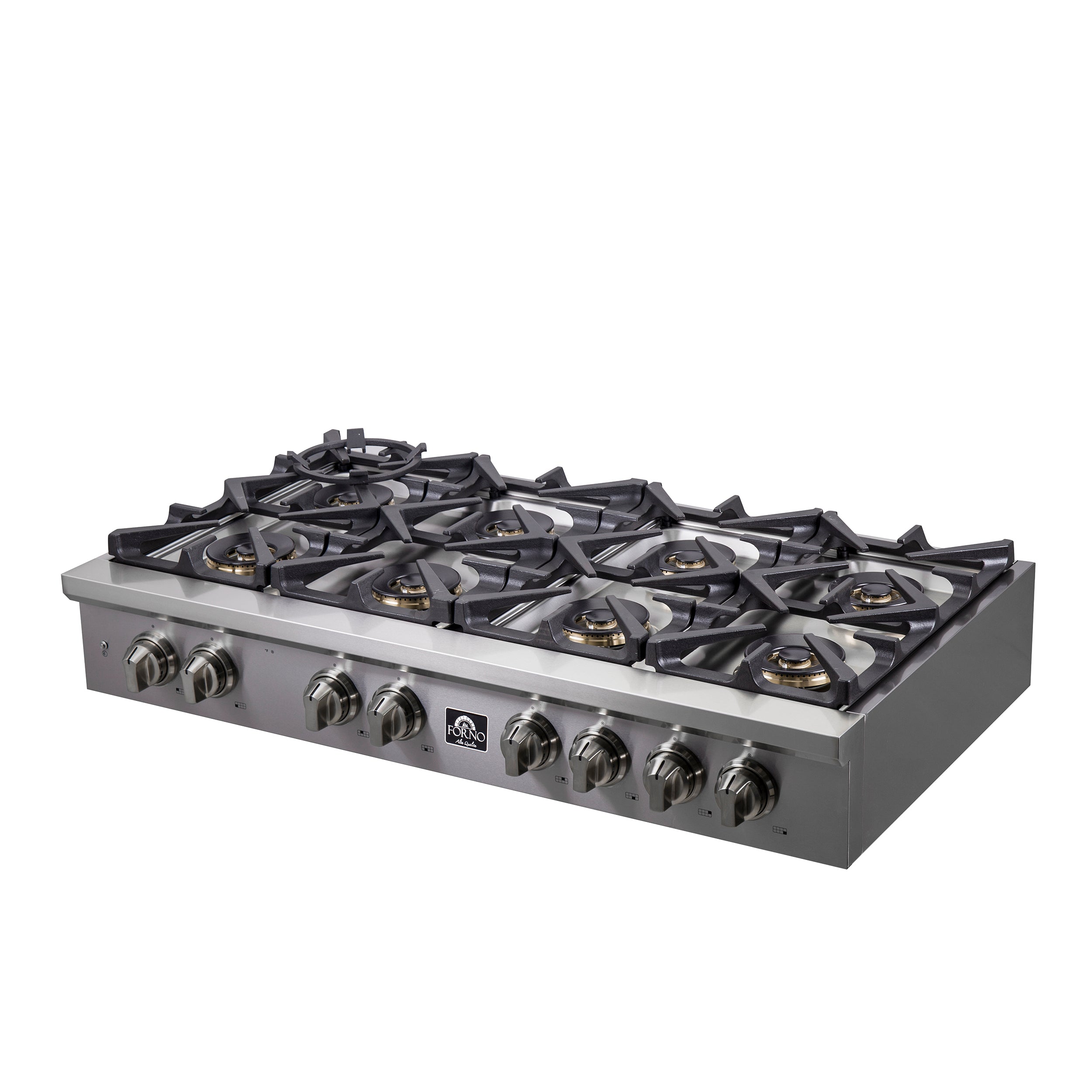 Forno Spezia 48 in. Stainless Steel Gas Rangetop with 8 Burners | FCTGS5751-48