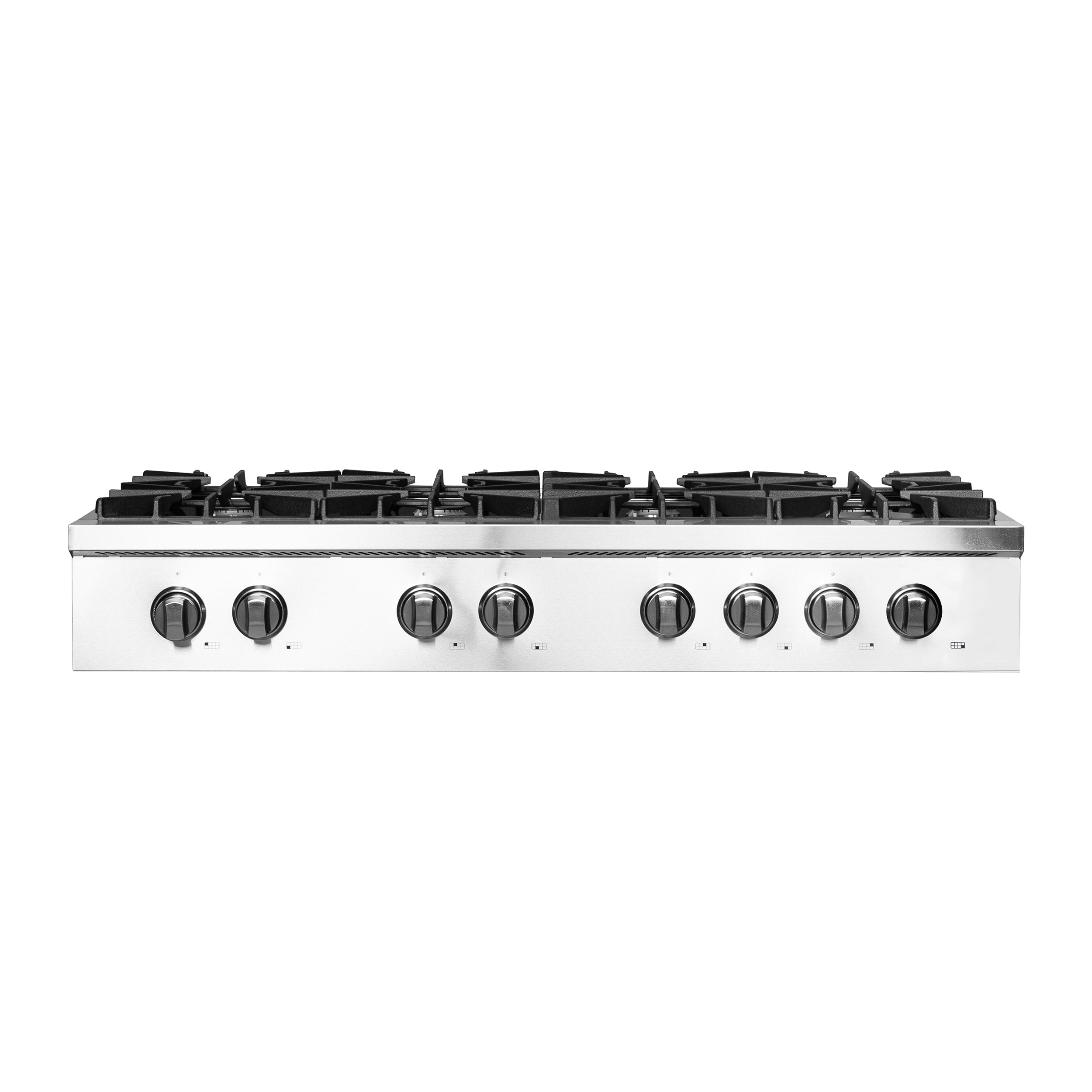 Forno Cossato 48 in. Stainless Steel Gas Rangetop with 8 Burners | FCTGS5737-48