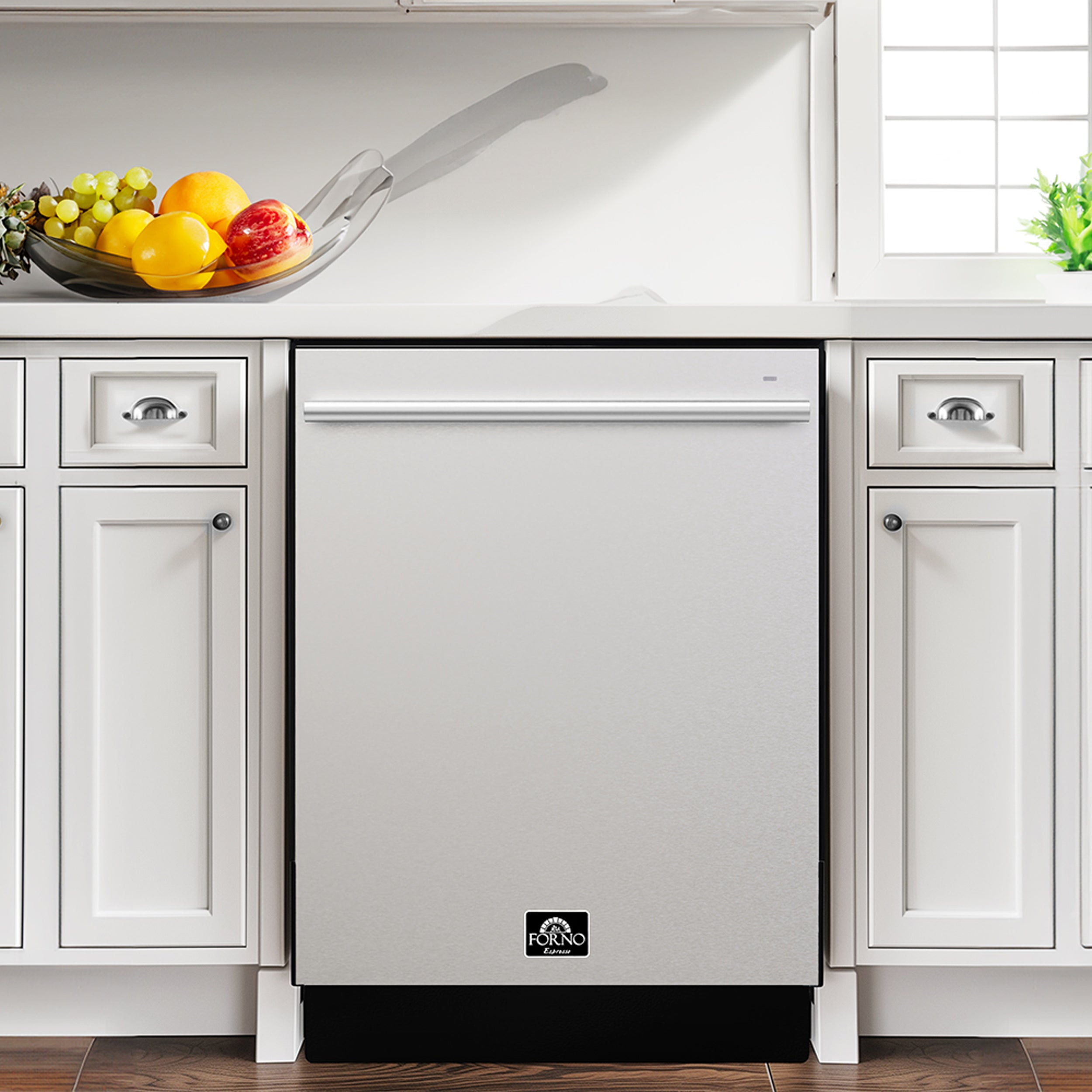 Forno Romano 24 in. Stainless Steel Built-In Dishwasher | FDWBI8035-24S