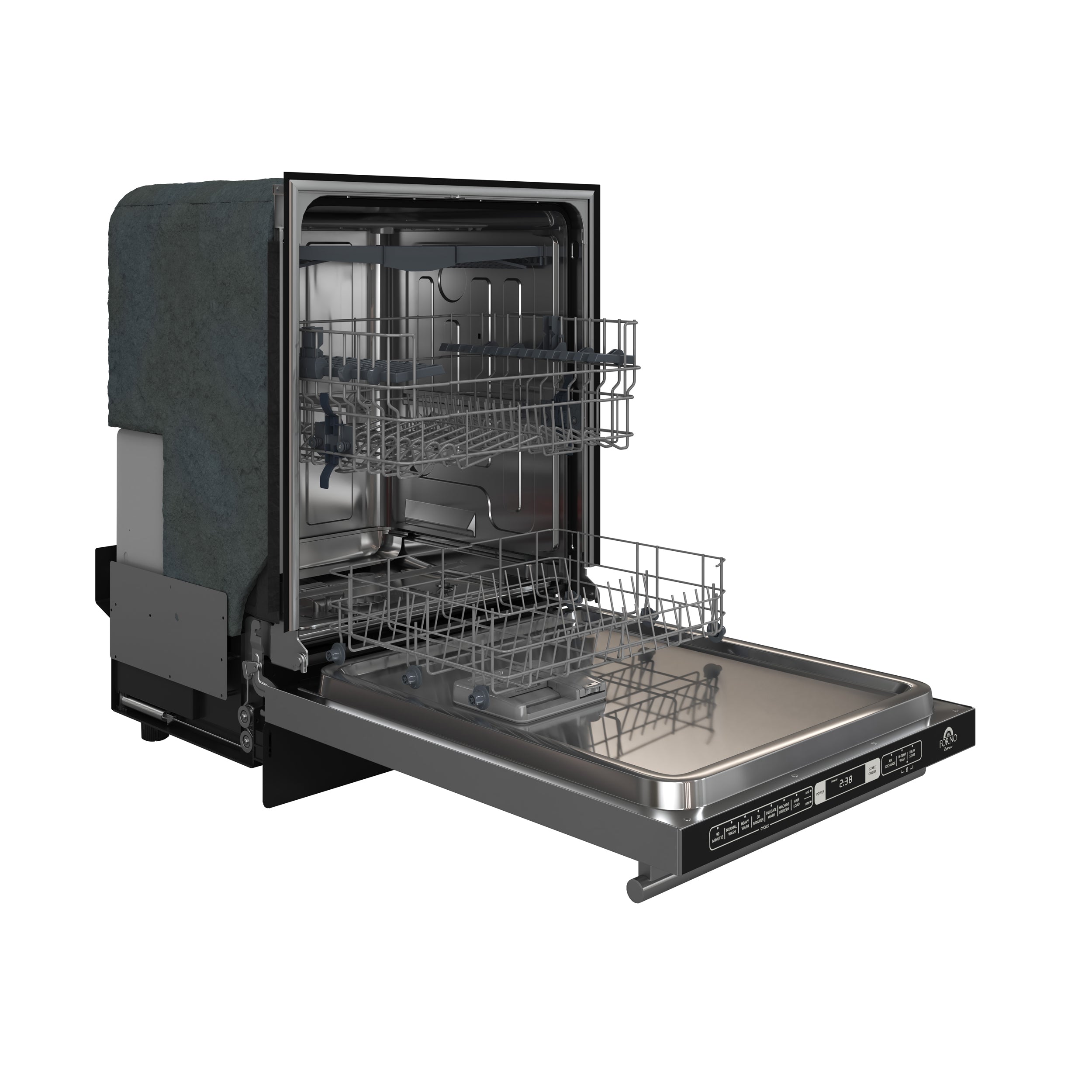 Forno Romano 24 in. Stainless Steel Built-In Dishwasher | FDWBI8035-24S