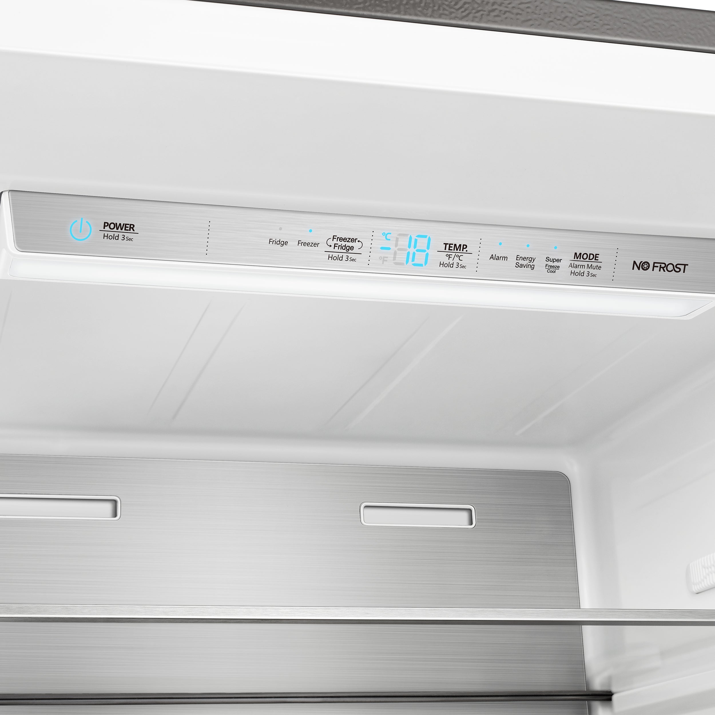 Forno Maderno 32 in. 13.6 cu.ft. Left Swing Stainless Steel Built-In Convertible Refrigerator/Freezer with Decorative Trim Kit | FFFFD1722-32LS