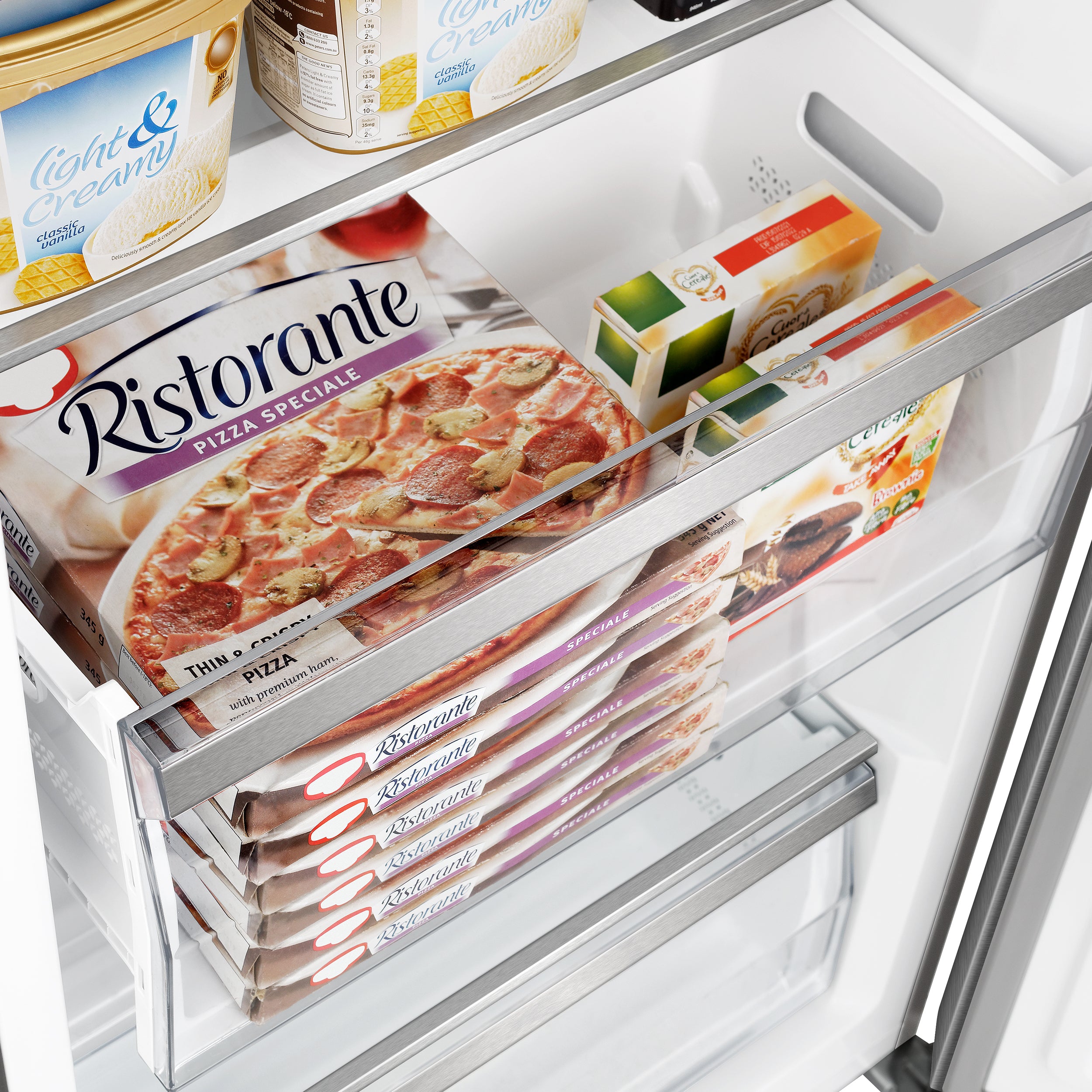 Forno Maderno 60-Inch Wide Convertible Refrigerator/Freezer, Decorative Trim, 27.2 cu.ft, 84-Inch High, ENERGY STAR Certified