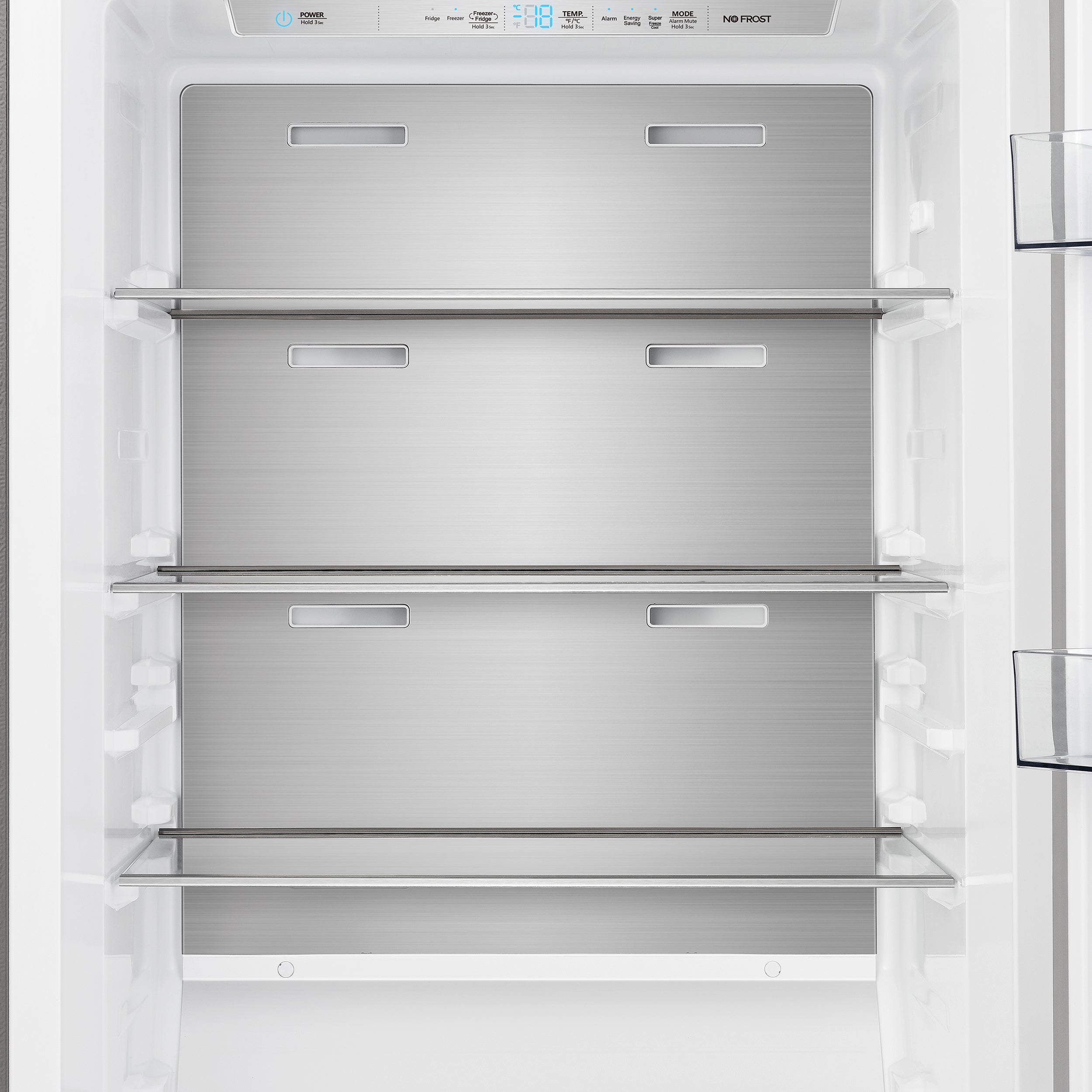 Forno Maderno 60-Inch Wide Convertible Refrigerator/Freezer, Decorative Trim, 27.2 cu.ft, 84-Inch High, ENERGY STAR Certified