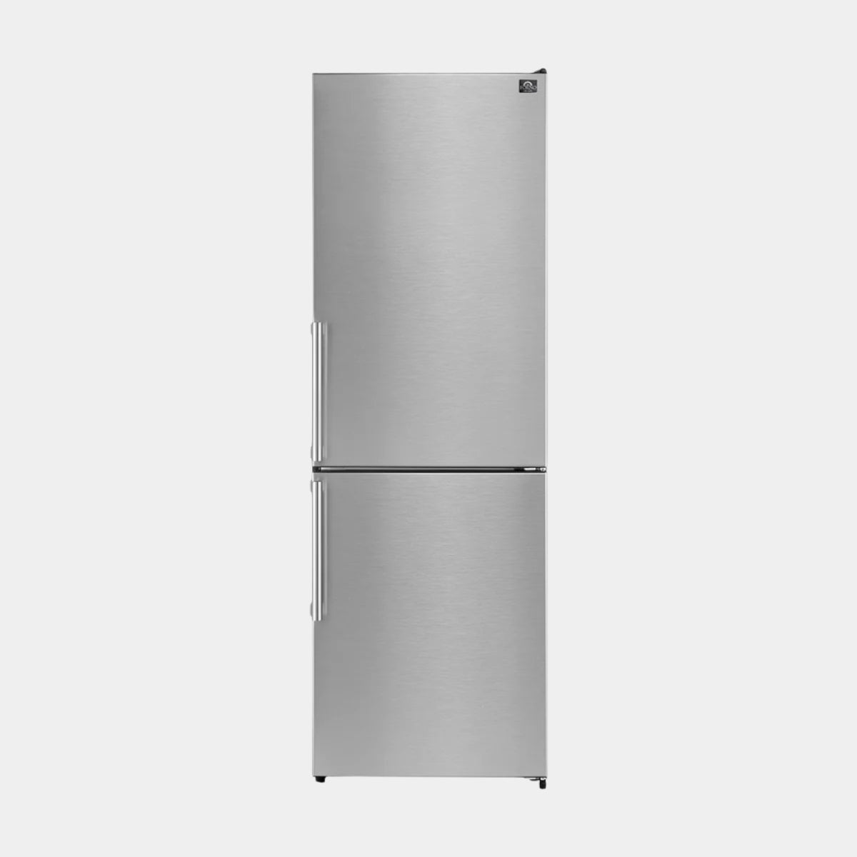 Forno Guardia 23.4 in. 10.8 cu.ft Stainless Steel Right Swing Bottom Freezer Refrigerator | FFFFD1778-24RS