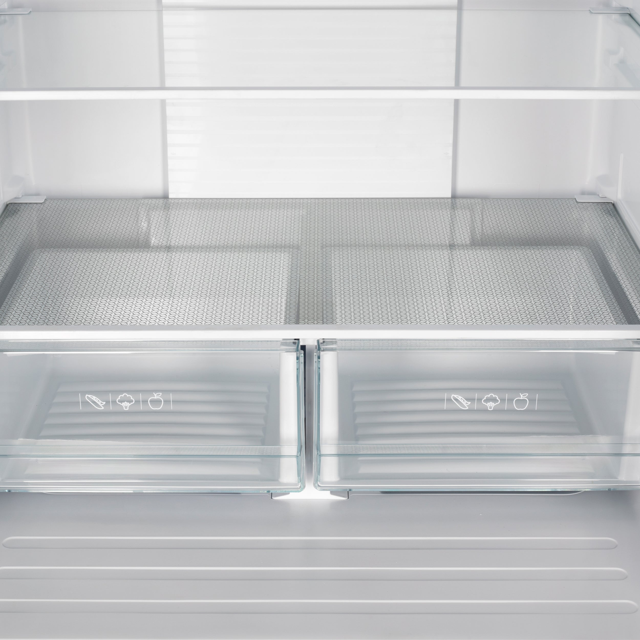 Forno Gallipoli 30 in. 17.5 cu.ft. Stainless Steel French Door Refrigerator with Ice Maker | FFFFD1974-31SB