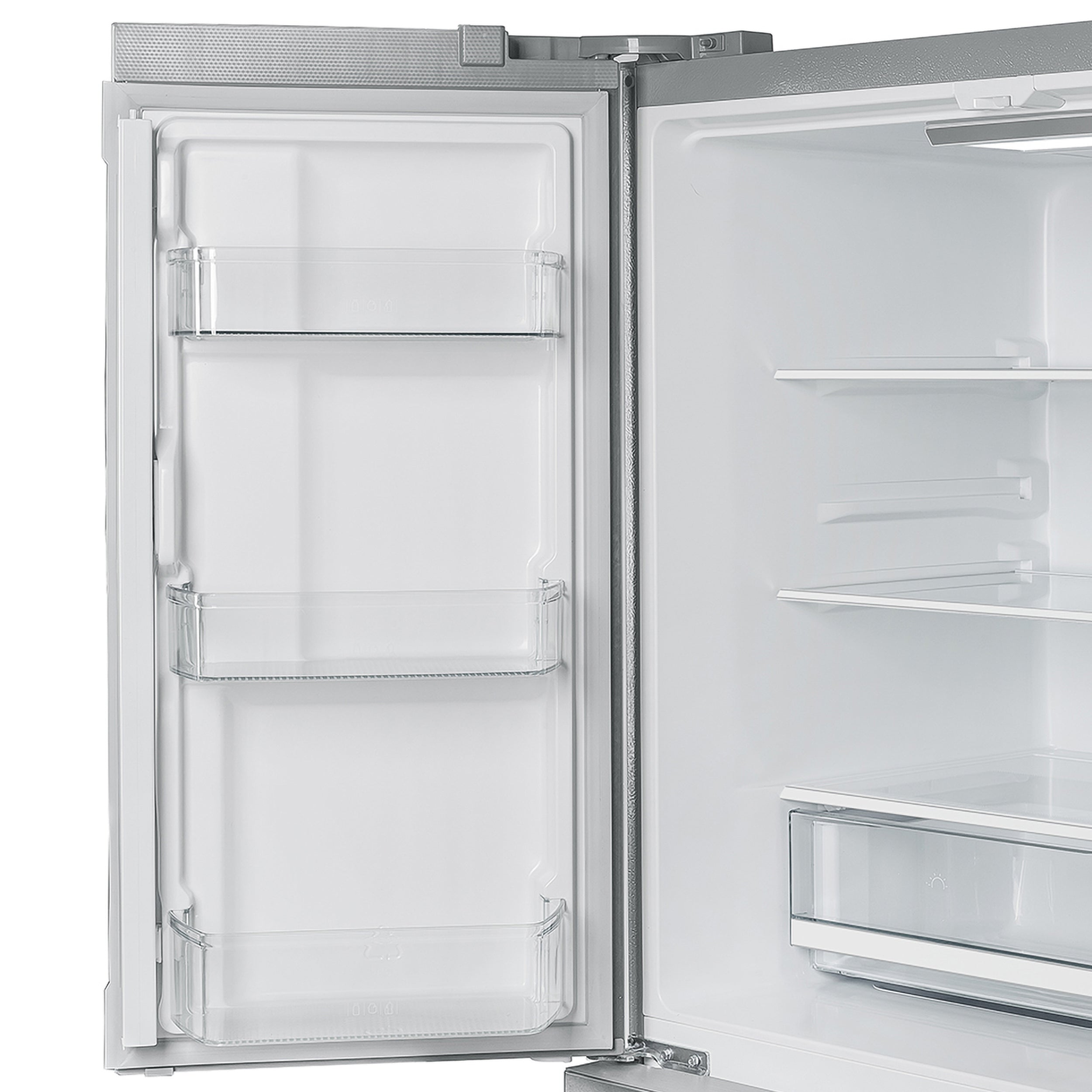 Forno Moena 40 in. 19.2 cu. ft. Built-In Stainless Steel Refrigerator with Ice Maker and Decorative Trim Kit | FFRBI1820-40MG