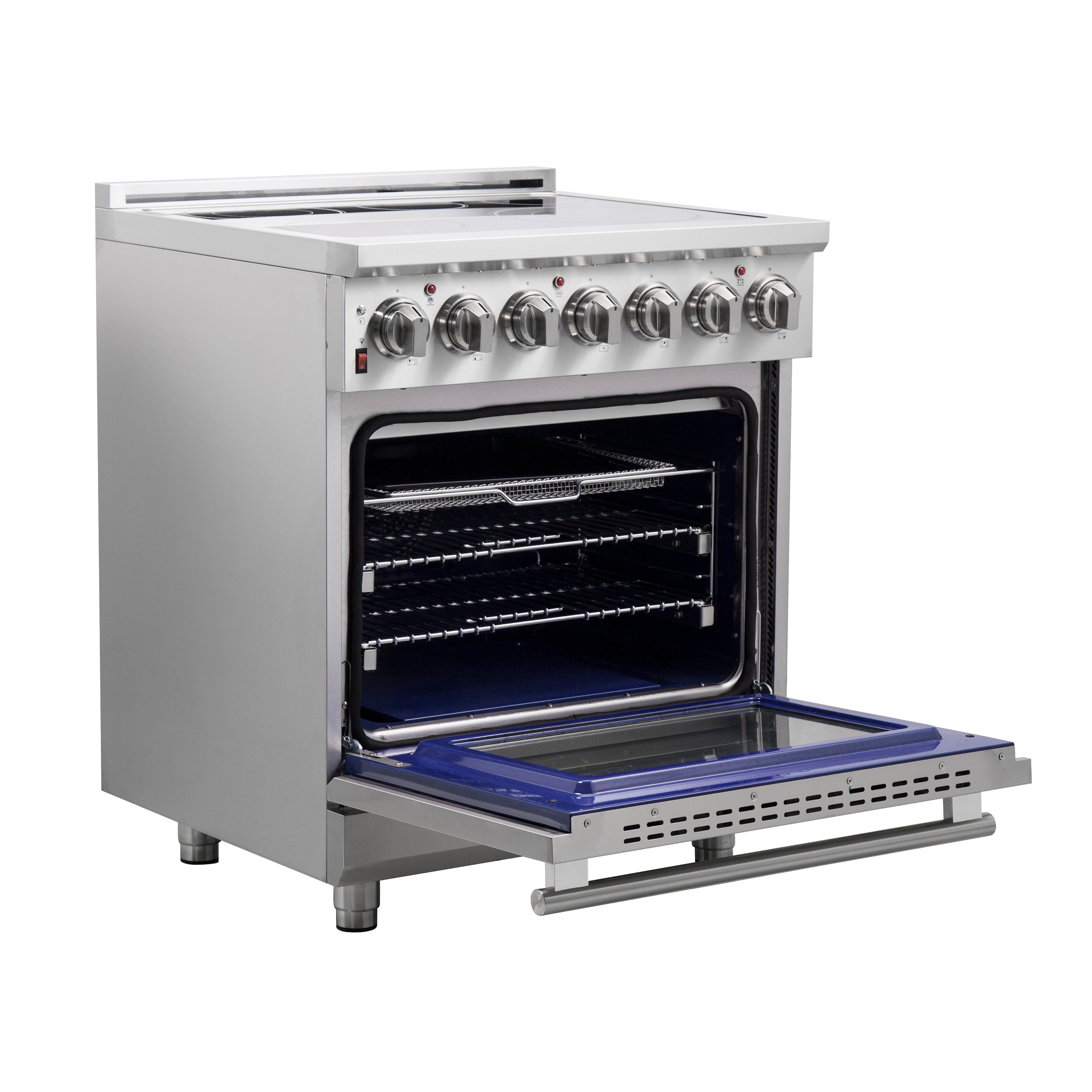Forno Massimo 30 in. 4.32 cu. ft. 5-Burner Stainless Steel Electric Range | FFSEL6020-30